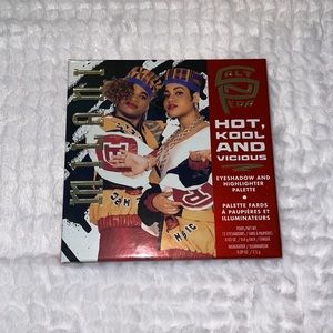 Milani Salt N Pepa Hot, Kool, and Vicious eyeshadow and highlighter palette